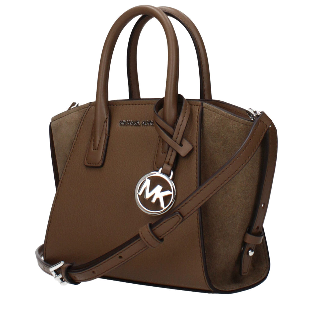 Michael Kors Handväska i Brunt Läder