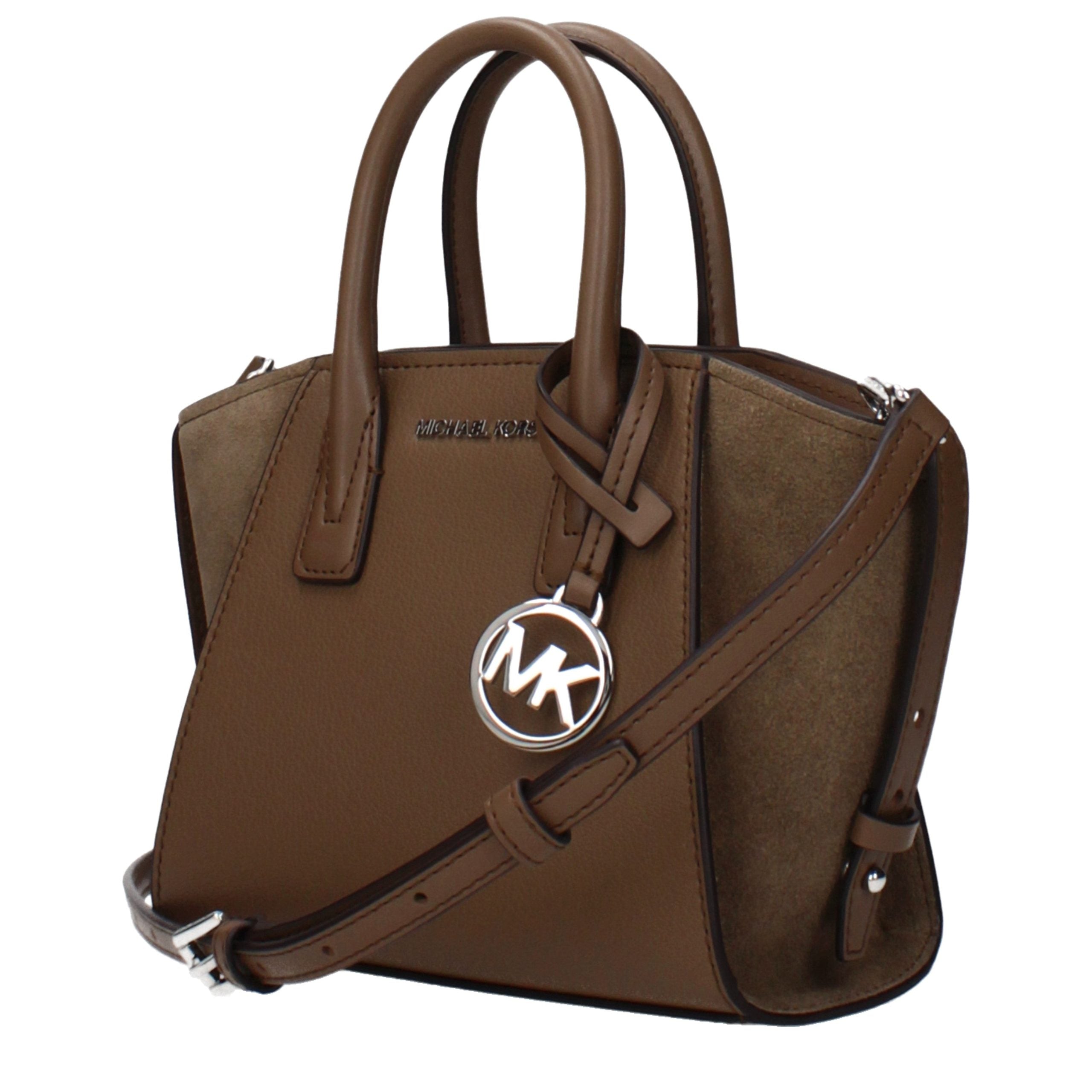 Michael Kors Handväska i Brunt Läder
