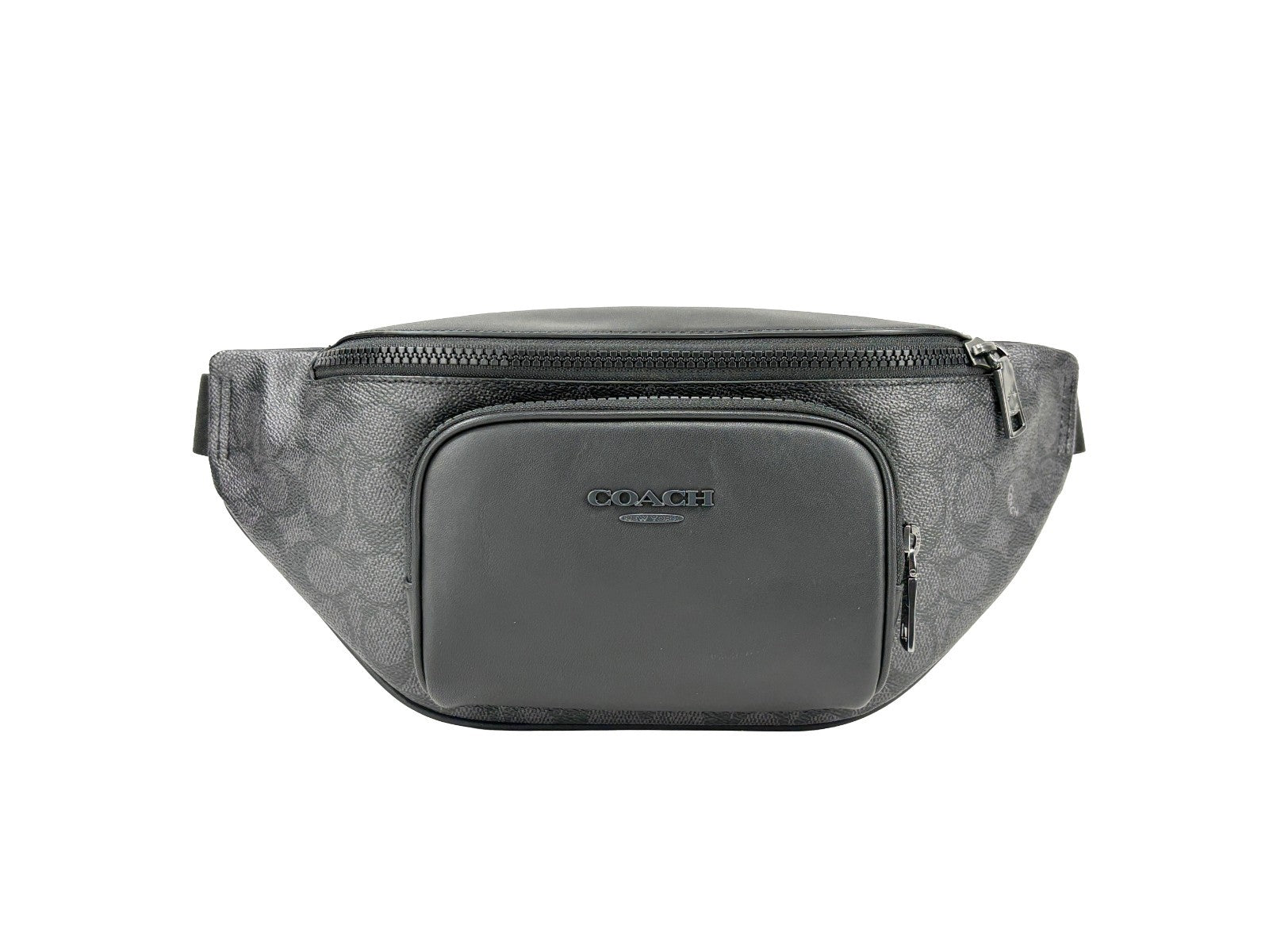 COACH Racer Signature Midjeväska i PVC och Läder
