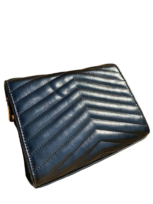 Quiltad crossbody‑väska