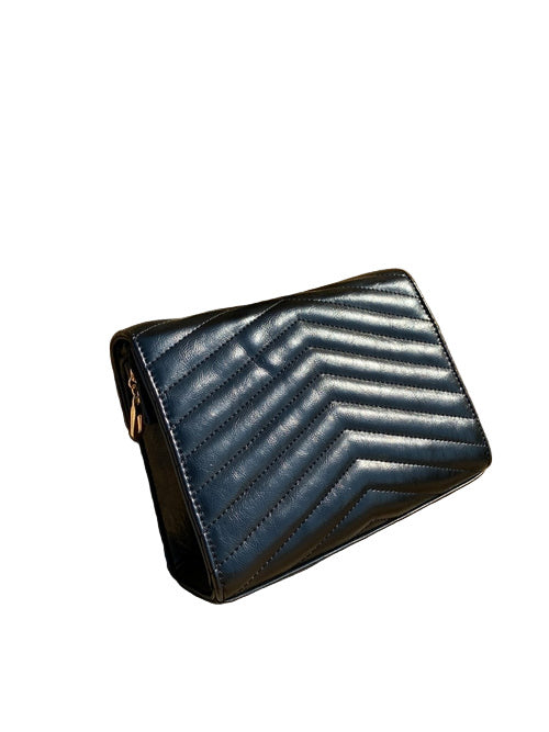 Quiltad crossbody‑väska