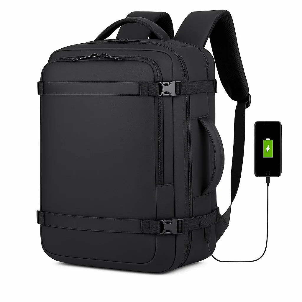 Expandable USB Travel Backpack – Din ultimata resepartner