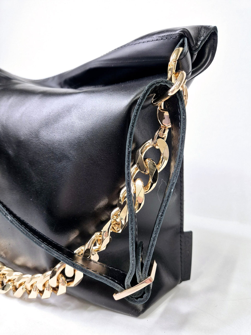 Zelma | Handgjord hobo bag i läder - Large