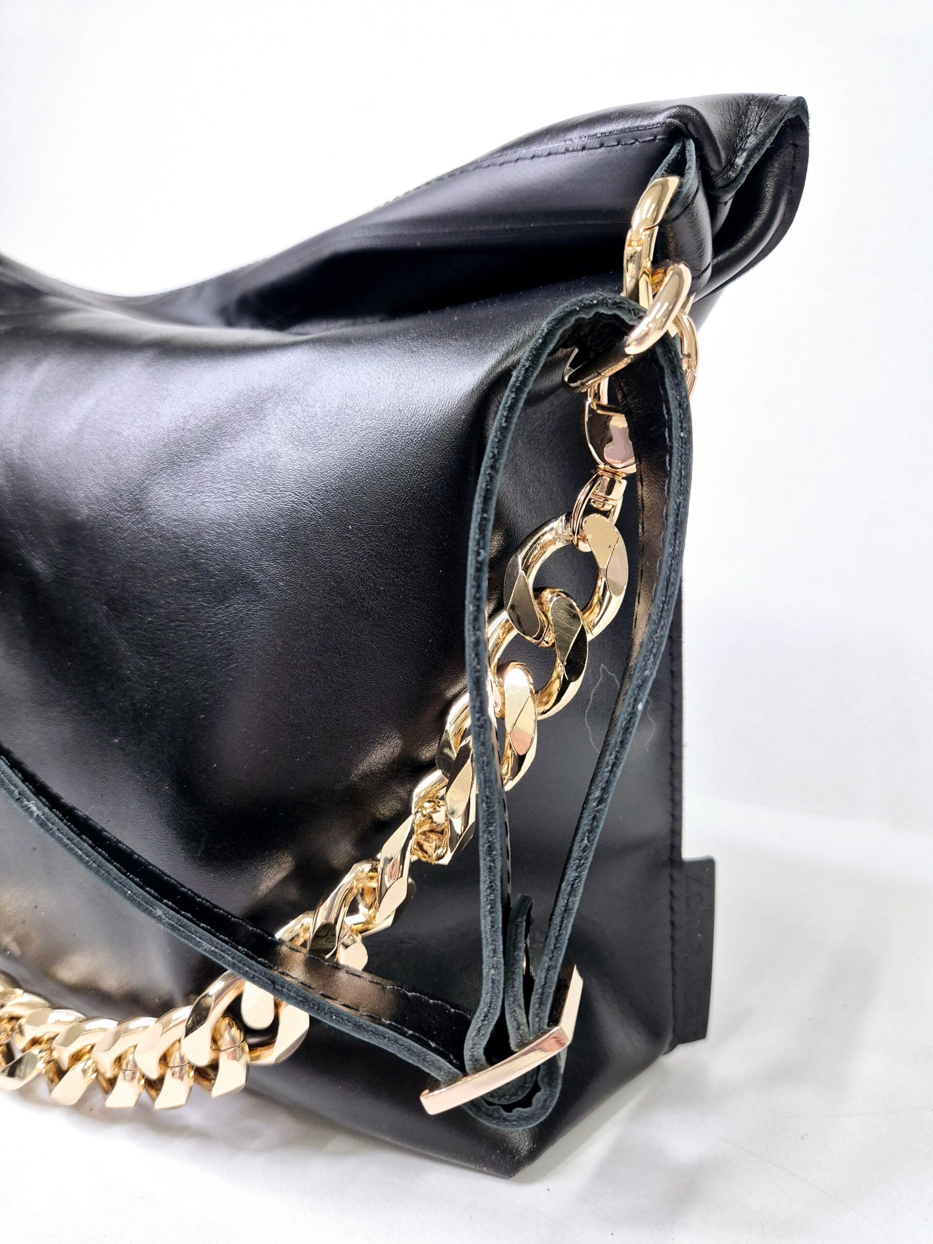 Zelma | Handgjord hobo bag i läder - Large