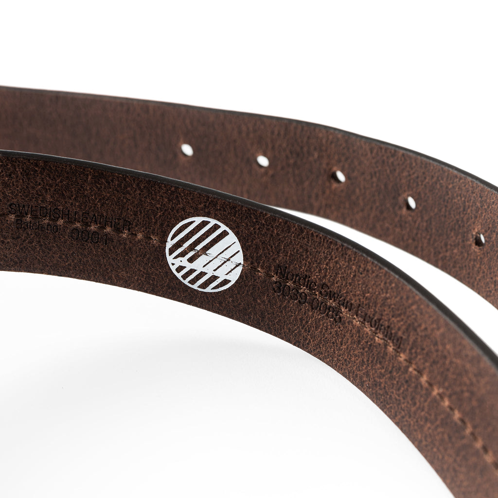 ROLFSTORP Bälte 30 mm Mörkbrunt