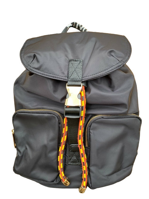 Blå ryggsäck med bälte