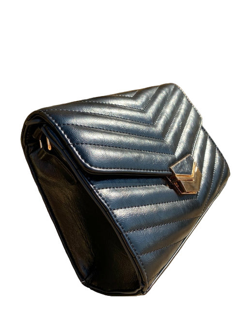 Quiltad crossbody‑väska