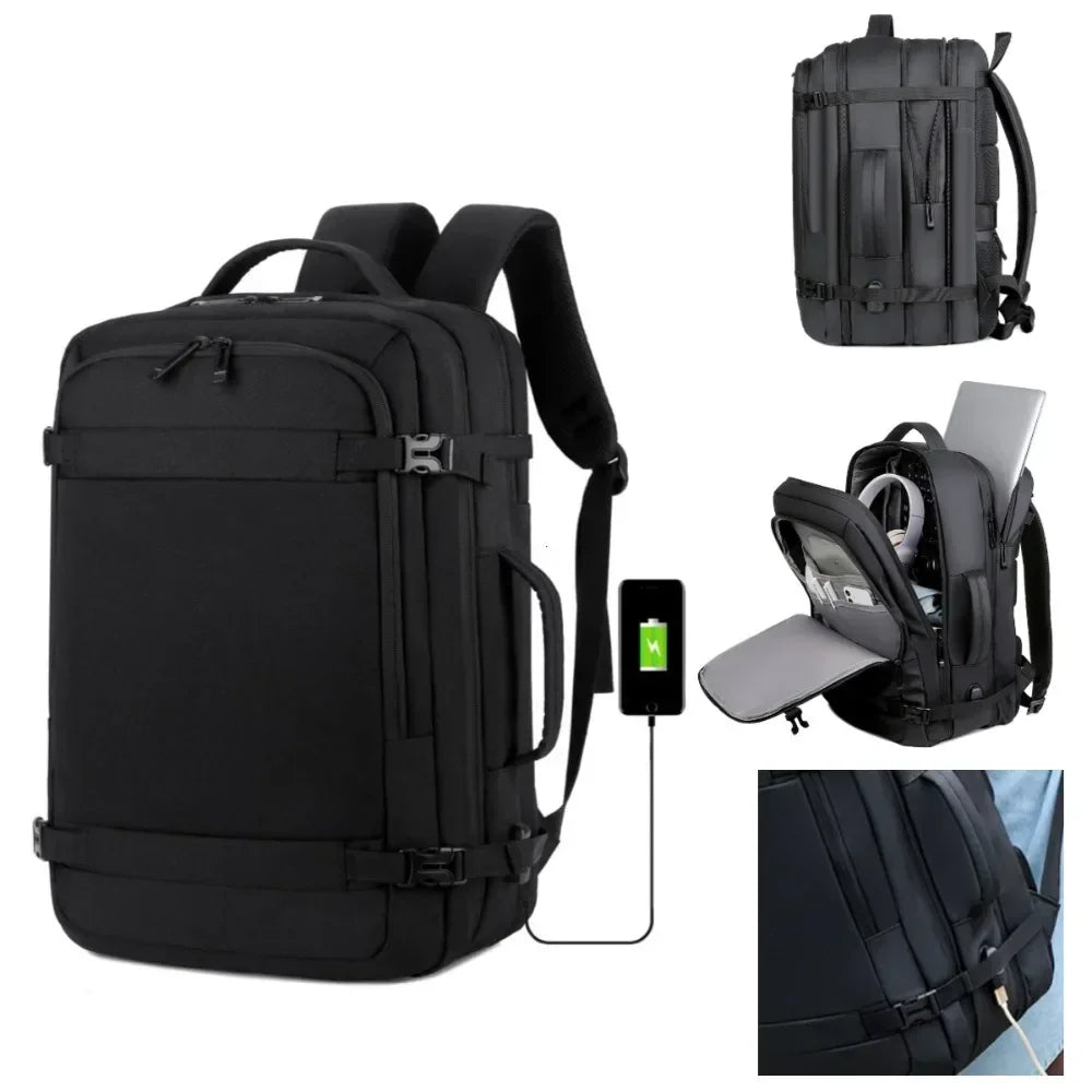 Expandable USB Travel Backpack – Din ultimata resepartner
