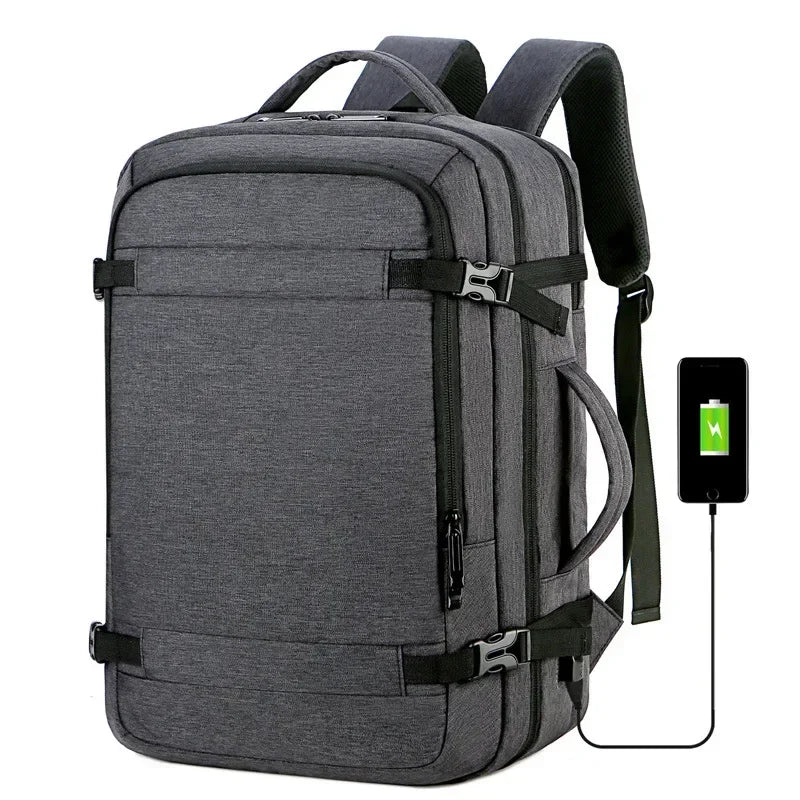 Expandable USB Travel Backpack – Din ultimata resepartner