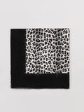 Scarf Svart Melerad