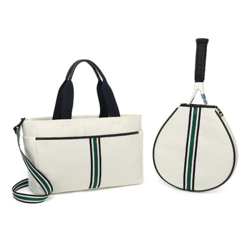 Canvas Racketväska (unisex, sport & strand)