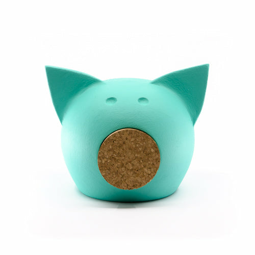 Handgjord keramisk spargris med griffeltavla – The Chalk Collection