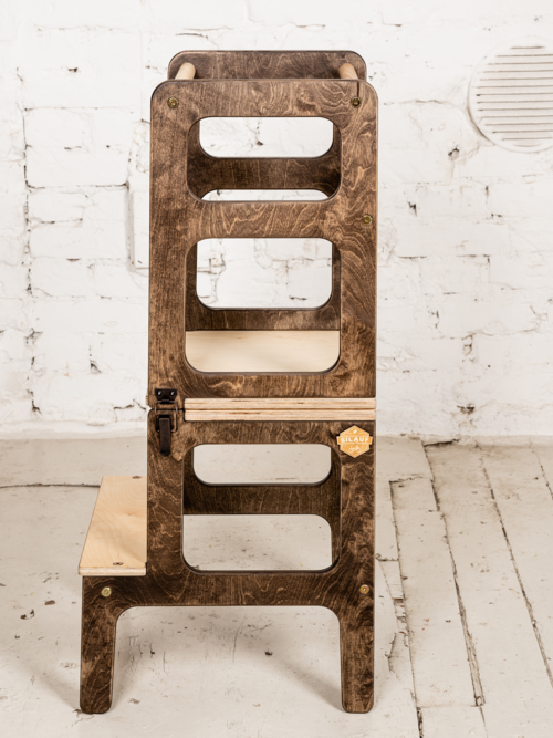 🍴 2‑i‑1 Brun Kitchen Helper/Bord