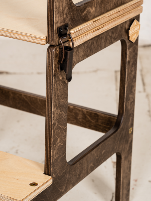 🍴 2‑i‑1 Brun Kitchen Helper/Bord