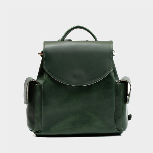 Chatelet Rucksack | Waldgrünes Leder