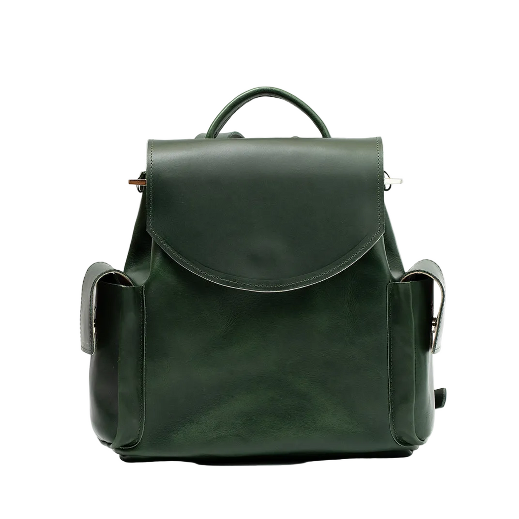 Chatelet Rucksack | Waldgrünes Leder