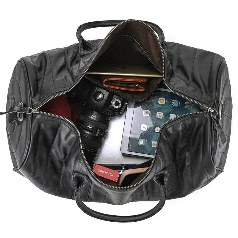 Svart crossbody‑reseväska