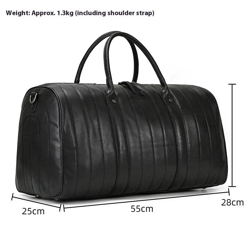 Svart crossbody‑reseväska