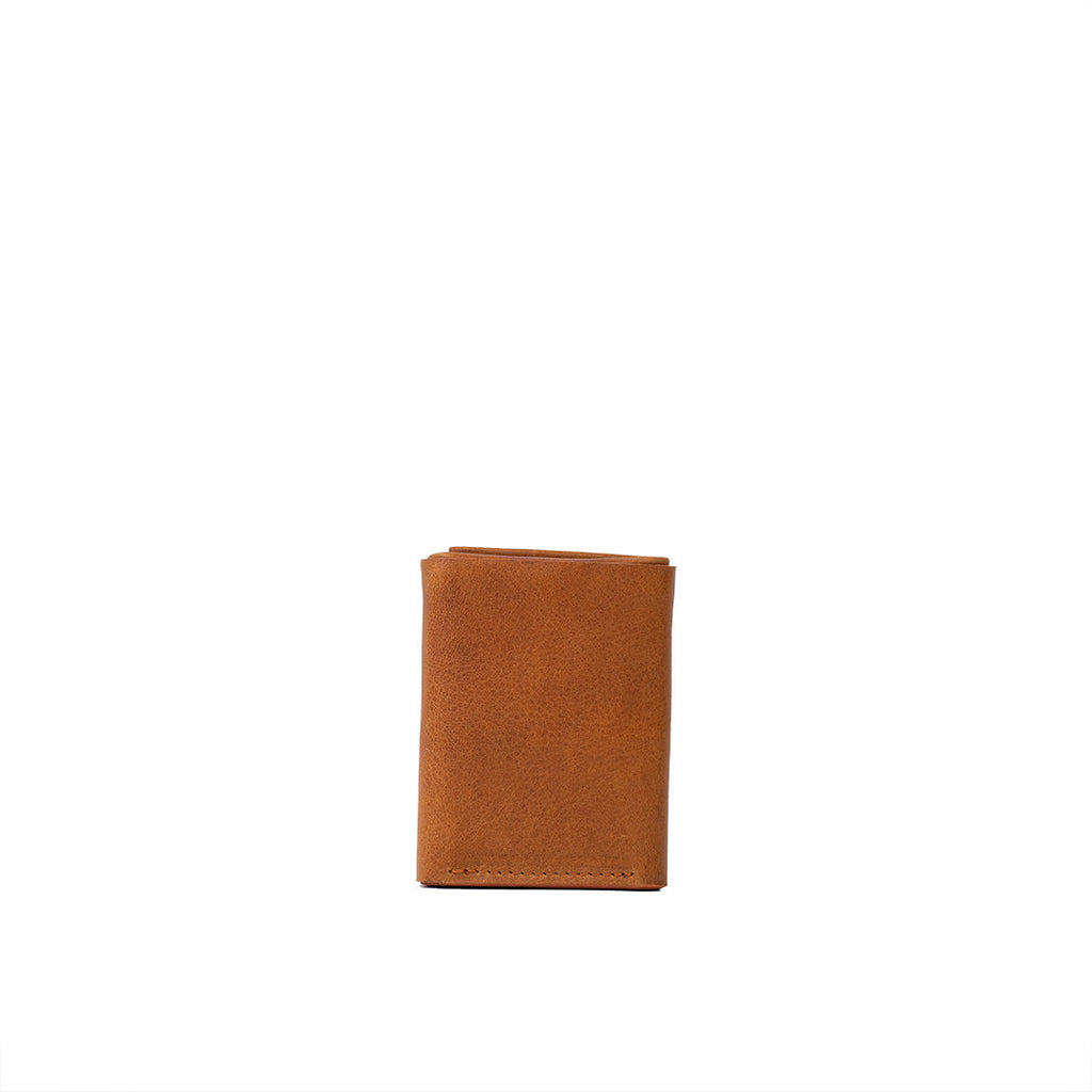 Leather Wallet for AirTag - Mini Trifold-4