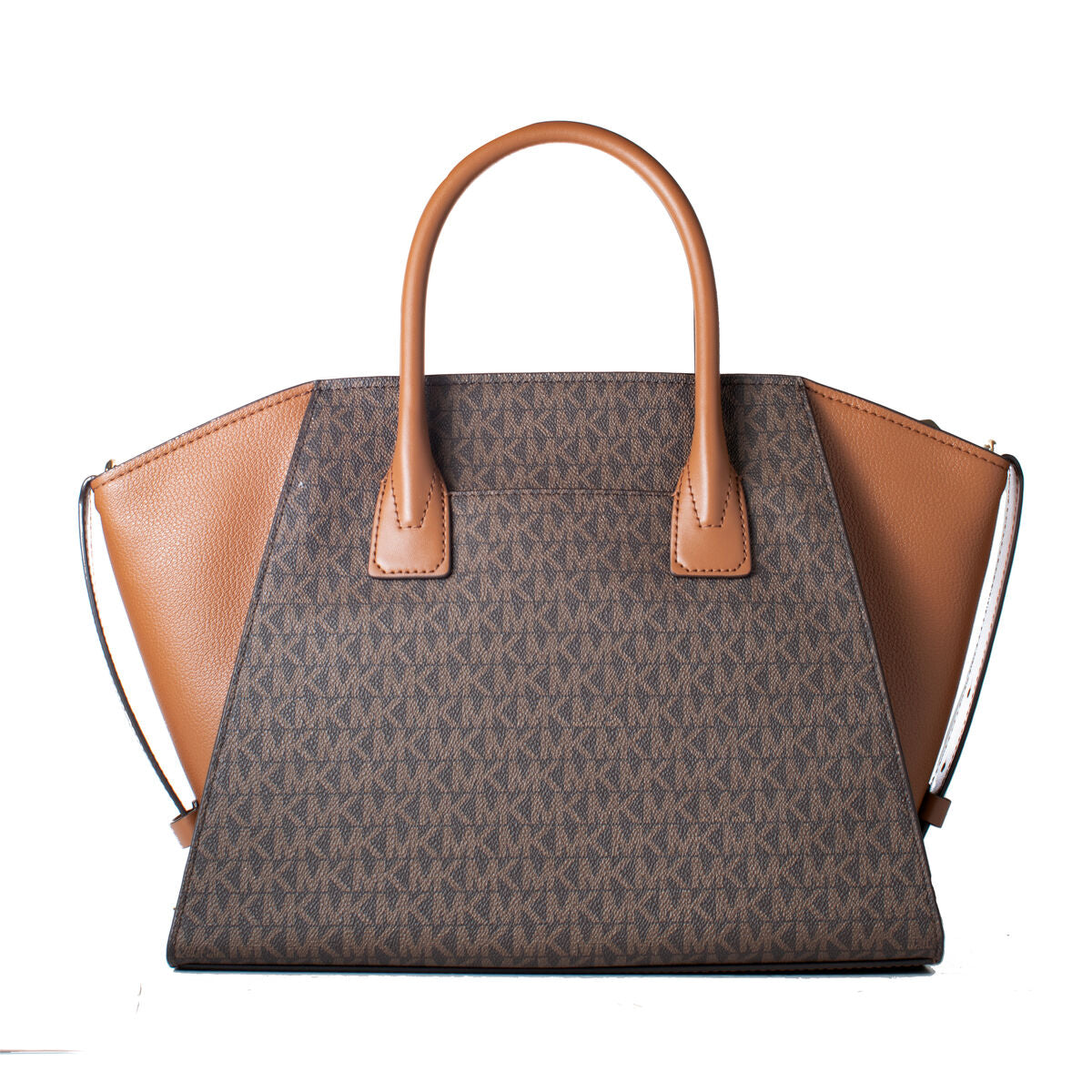 Michael Kors Handväska Avril Klassisk Amerikansk Brun