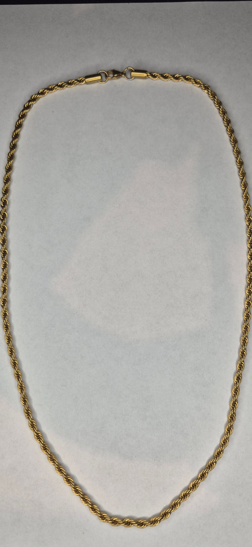 Borealis Rope Herr Halsband Guld