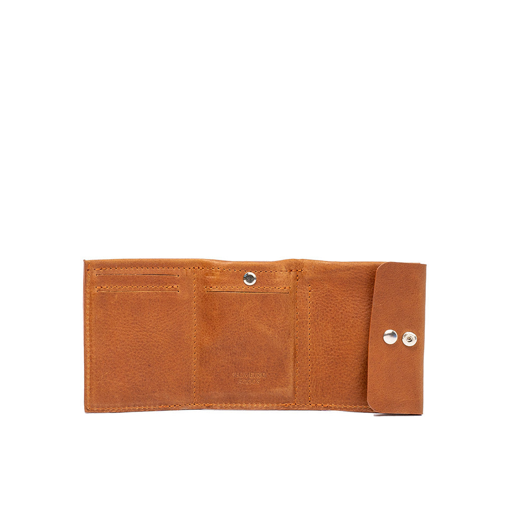 Leather Wallet for AirTag - Mini Trifold-7