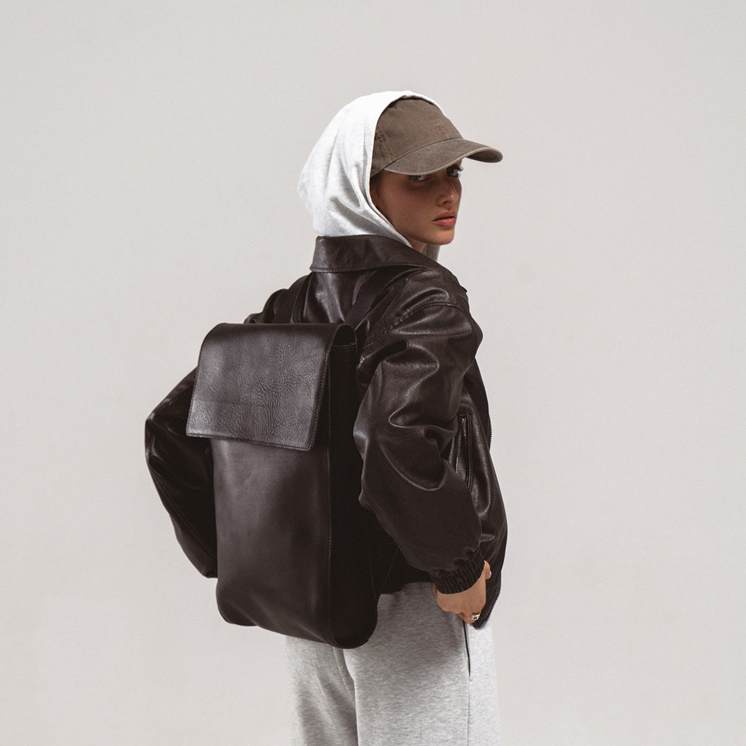The Minimalist | Ryggsäck i Tanläder